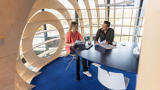 Laureth and Raymond in pod