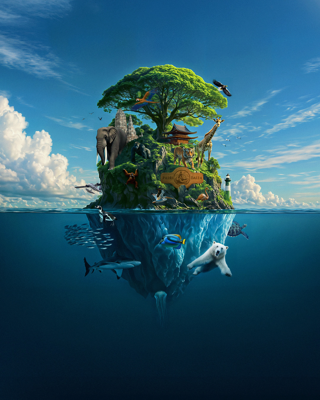 #Alientrickinspiration Pairi Daiza 1