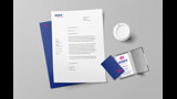 Axero Letterhead business cards