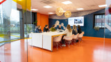 Dynamic Brainstorming Session In Meeting Room