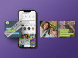 New content creation in DaVinci Academie Academy's Instagram feed
