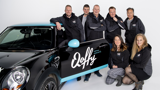 Qoffy Team at car