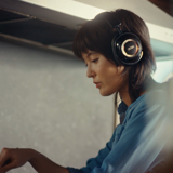 Mark Levinson N⁰5909 headphones worn by user