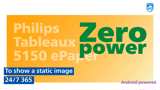 Keyvisual Size Up Philips Tableaux zero power display
