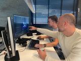 Creative work session behind the scenes at AlienTrick