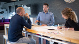 Cooperation and consultation within team AlienTrick
