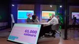 Size Up campaign event with Philips Tableaux displays