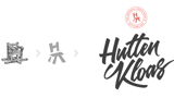 Huttenkloas sketches logo